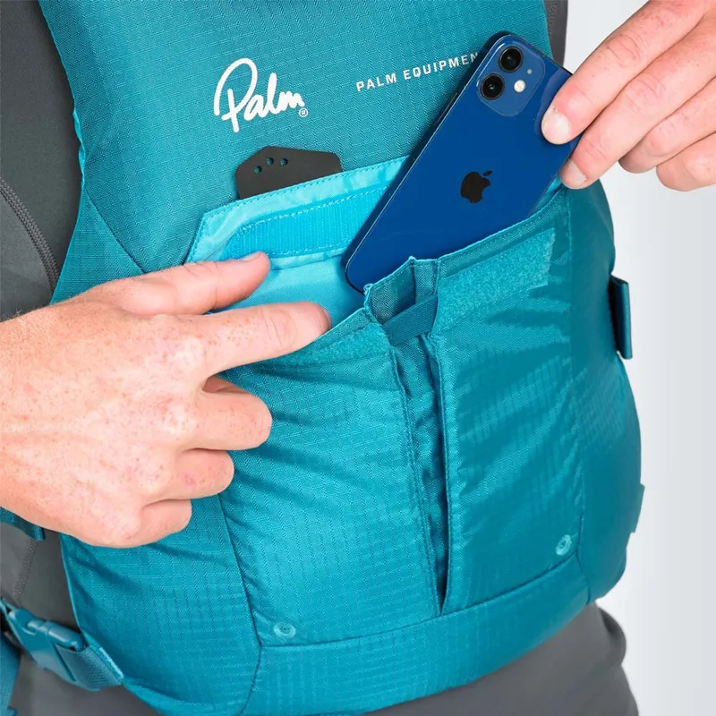 2025 Palm Equipment Solo Vest Low Profile Buoyancy Aid Teal-2